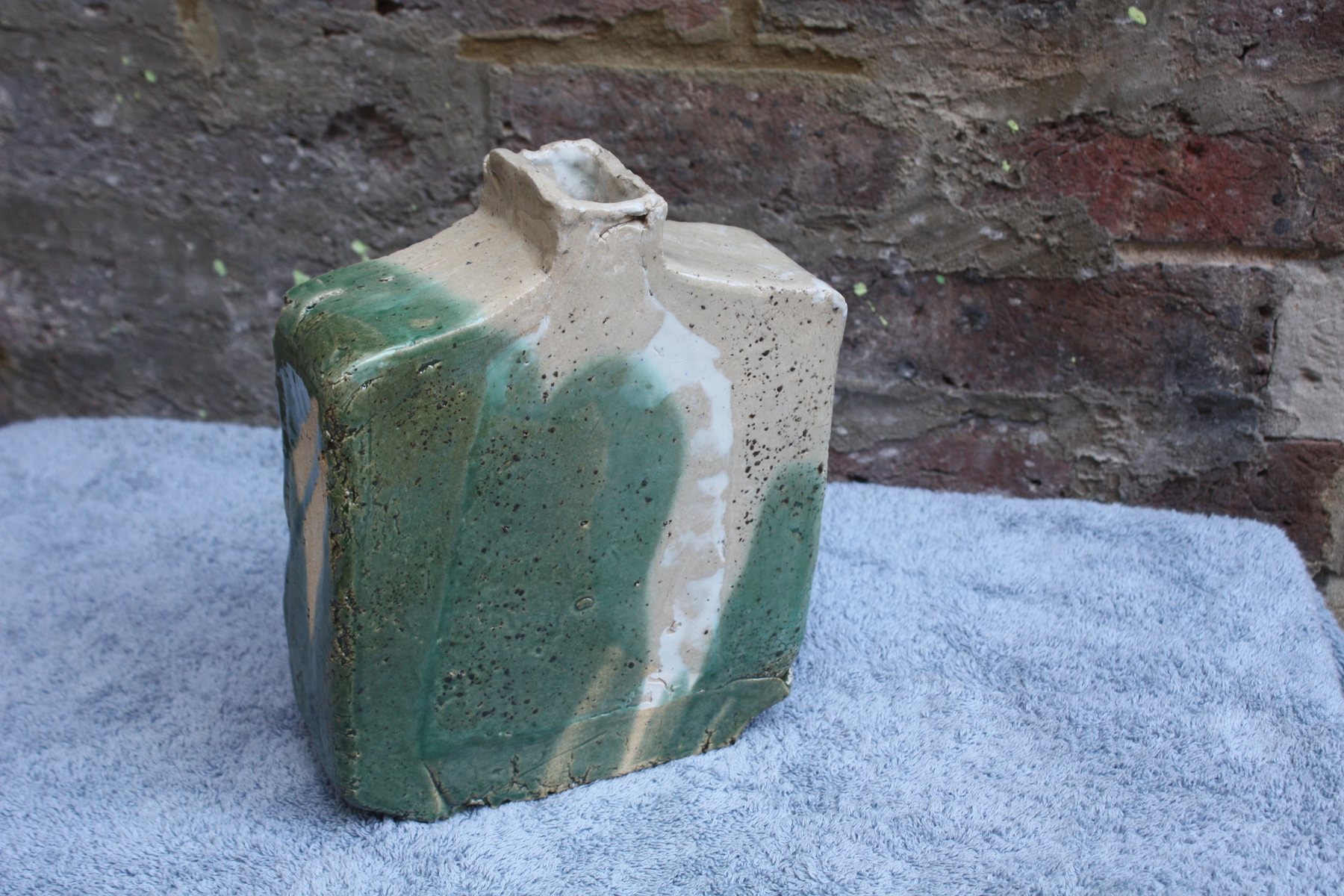 Slab Bottle — ceramic pottery by Graham Matthews, potter and ceramicist