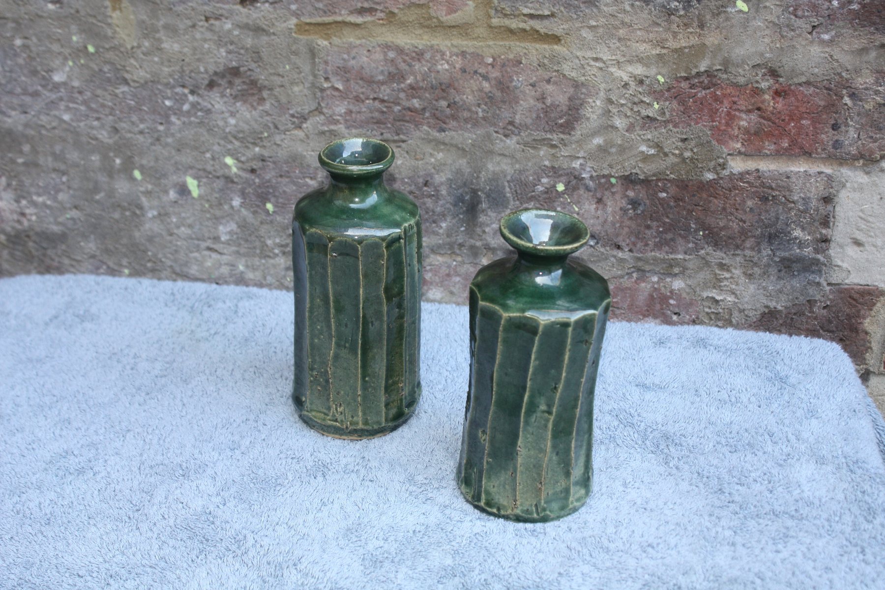 Faceted Vases by Graham Matthews
